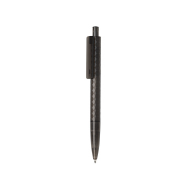 Logotrade promotional product picture of: X3 GRS recycled PC plastic pen frosted