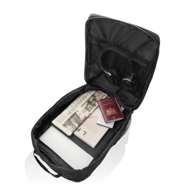 Logotrade promotional merchandise picture of: Swiss Peak Aware™ RPET Essential 15.6 inch laptop backpack