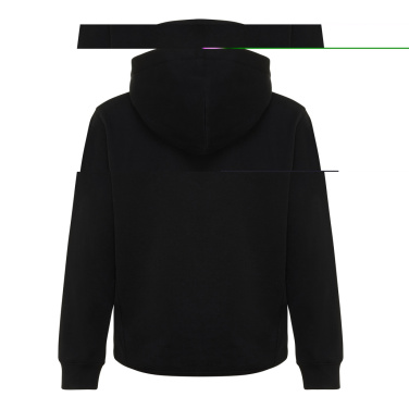 Logotrade business gift image of: Iqoniq Yengo kids recycled cotton hoodie with sidepockets