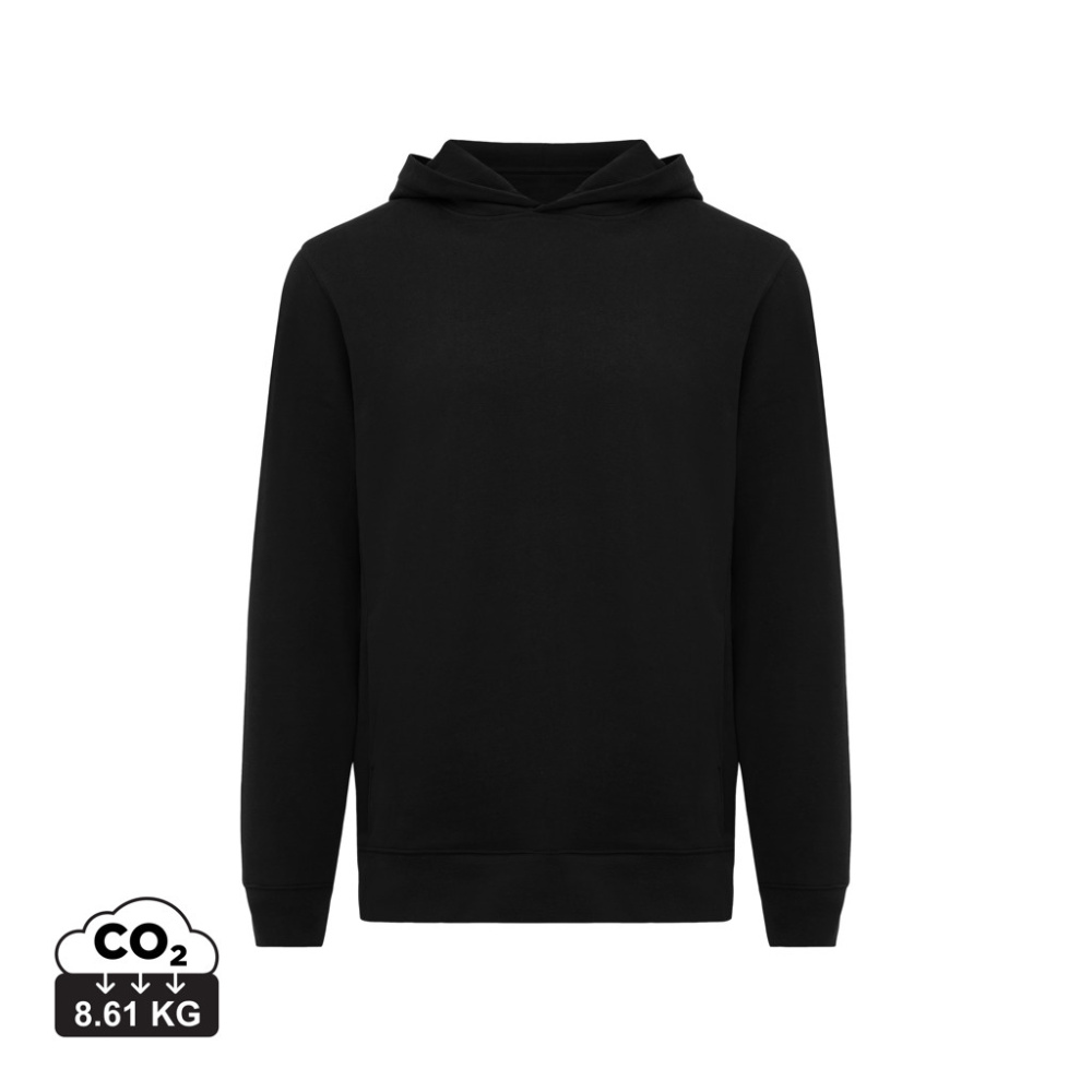 Logotrade promotional product image of: Iqoniq Yengo recycled cotton hoodie with sidepockets