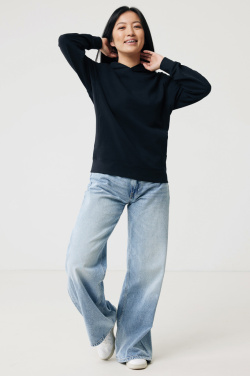 Logo trade promotional gift photo of: Iqoniq Yengo recycled cotton hoodie with sidepockets