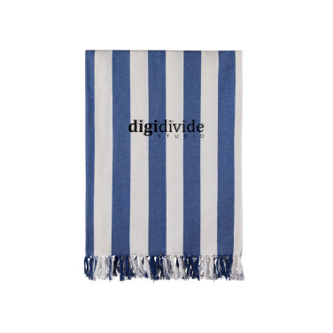 Logotrade promotional giveaway picture of: VINGA Ornos GRS recycled cotton hammam towel