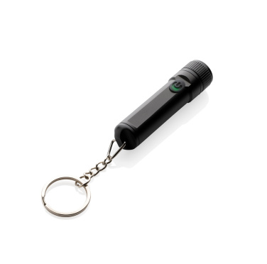 Logotrade promotional merchandise photo of: Gear X rechargeable ultra bright keychain torch