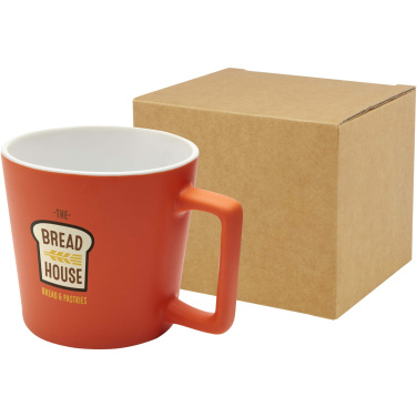 Logo trade advertising products image of: Cali 370 ml ceramic mug with matt finish