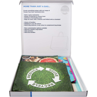 Logotrade advertising product image of: Laminated totes sample box