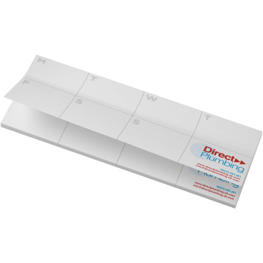 Logotrade advertising product picture of: Sticky-Mate® recycled sticky notes with printed planner