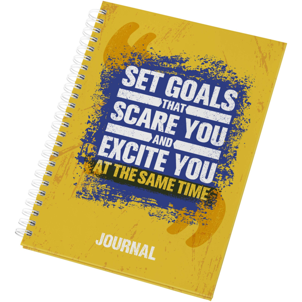 Logotrade business gift image of: Desk-Mate® A5 hard cover journal