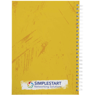 Logo trade promotional gifts picture of: Desk-Mate® A5 hard cover journal