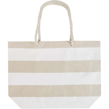 Logotrade promotional gift image of: Florida 270 g/m² GRS recycled beach tote bag 18L