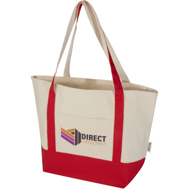 Logotrade promotional merchandise photo of: Sam 320 g/m² GRS recycled cotton tote bag