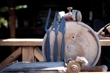 Logo trade corporate gifts image of: BOSKA Cheese Knife Set Monaco+ Black