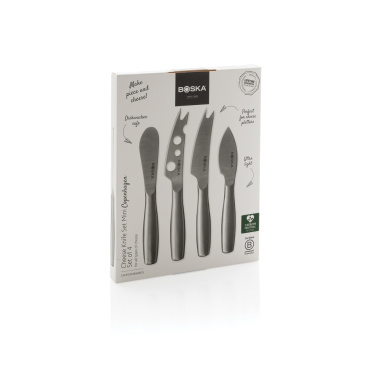 Logo trade promotional merchandise photo of: BOSKA Cheese Knife Set Mini Copenhagen