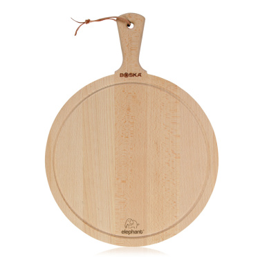Logo trade promotional merchandise photo of: BOSKA Serving Board Round Amigo L