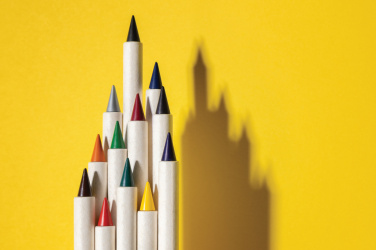 Logo trade advertising products image of: Micki GRS infinity 12pc coloring pencil set