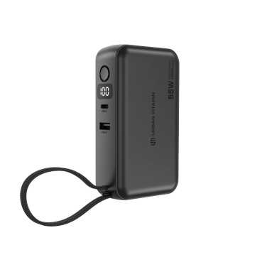 Logo trade promotional products image of: Urban Vitamin Eureka hybrid GANcharger 10000mah powerbank65W