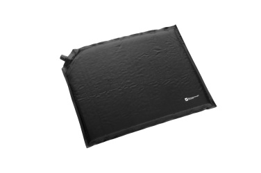 Logotrade promotional items photo of: Inflatable cushion ANTERO Schwarzwolf