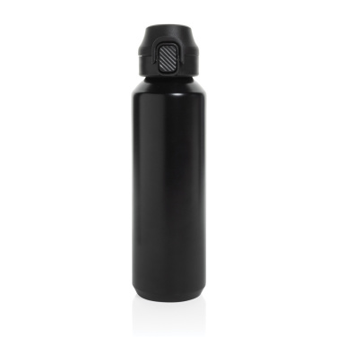 Logotrade promotional gift picture of: Via RCS Re-steel lockable sport bottle 600ML