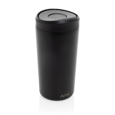 Logo trade promotional items image of: Avira Alix RCS re-steel click tumbler 400ML