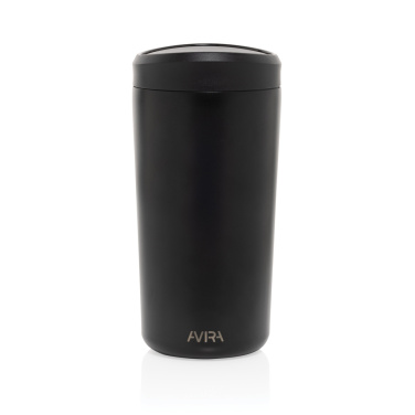 Logotrade advertising products photo of: Avira Alix RCS re-steel click tumbler 400ML