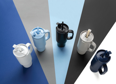 Logo trade business gifts image of: Cruiser RCS recycled Leakproof Compact Tumbler 480ML