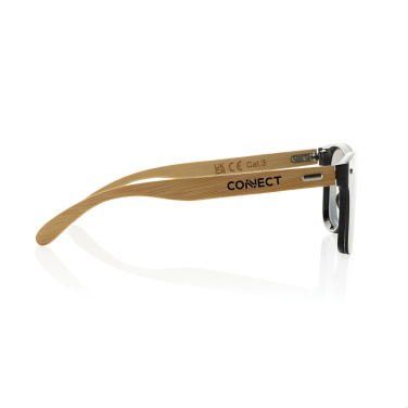 Logotrade corporate gifts photo of: Prism RCS recycled plastic sunglasses with bamboo frame