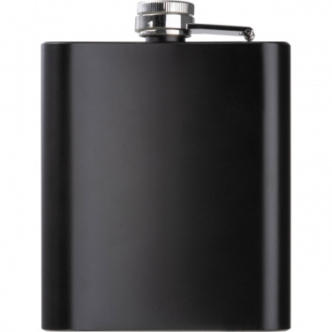 Logo trade promotional gifts picture of: Stainless steel hip flask Sheffield