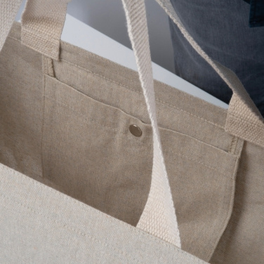 Logo trade promotional giveaway photo of: Large cotton bag Pilar