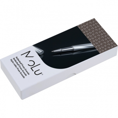 Logo trade promotional product photo of: MoLu brass rollerball Praia Grande