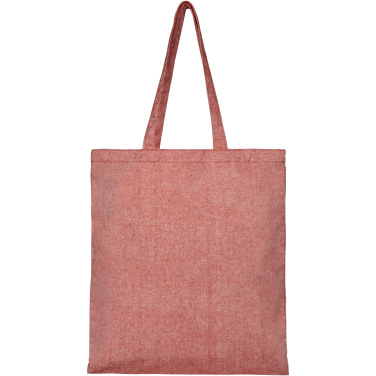 Logo trade promotional gift photo of: Pheebs 150 g/m² recycled tote bag 7L