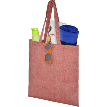Logo trade promotional merchandise image of: Pheebs 150 g/m² recycled tote bag 7L