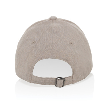 Logotrade corporate gift picture of: Milo AWARE™ recycled heather 6 panel cap 200gr