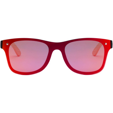 Logo trade advertising product photo of: Tan sunglasses with bamboo temples