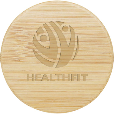 Logo trade advertising products picture of: Lustre bamboo mirror