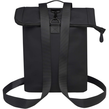 Logo trade promotional giveaways image of: Turner 15.6" GRS recycled roll-top laptop backpack 12L