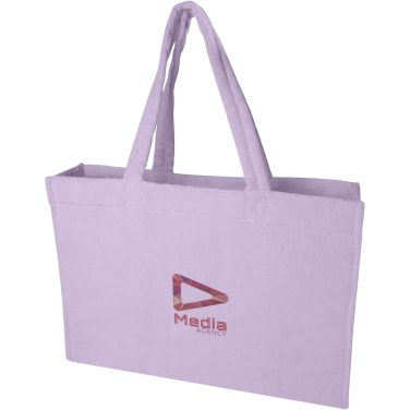 Logo trade promotional products picture of: Siam GRS recycled terry beach tote bag 13L