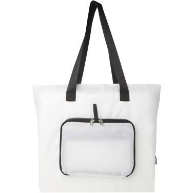 Logo trade advertising products image of: EcoFold RPET foldable tote bag 16L