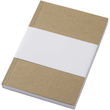 Logotrade promotional products photo of: Novella Austen A6 recycled soft cover kraft notebook - 100 sheets