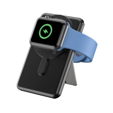 Logo trade promotional gift photo of: Urban Vitamin Redwood 5in1 5000mah 20W PD magnetic powerbank