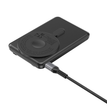 Logotrade promotional gift picture of: Urban Vitamin Redwood 5in1 5000mah 20W PD magnetic powerbank