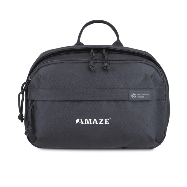Logo trade promotional merchandise image of: Renew AWARE™ rPET Toiletry Bag