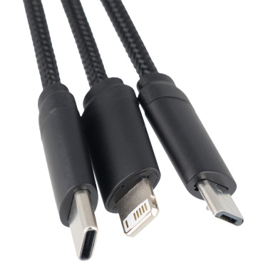 Logo trade promotional item photo of: Big cable 4in1 with illuminated logo - i5w