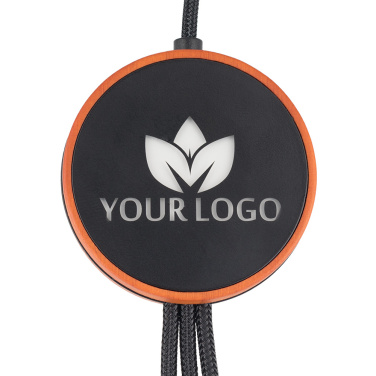 Logo trade business gift photo of: Big cable 4in1 with illuminated logo - i5w