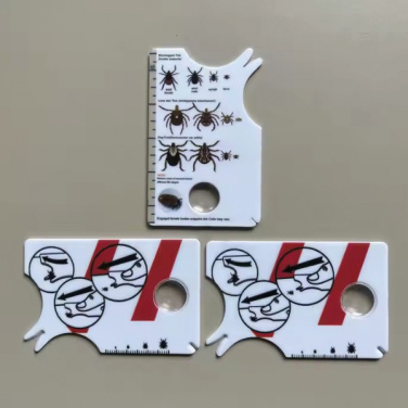 Logo trade advertising products image of: Custom Tick Removal Tool