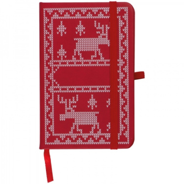 Logotrade promotional giveaway image of: A6 Notebook with Christmas design