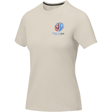 Logo trade promotional gift photo of: Nanaimo short sleeve women's t-shirt