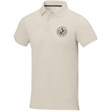 Logo trade promotional products image of: Calgary short sleeve men's polo