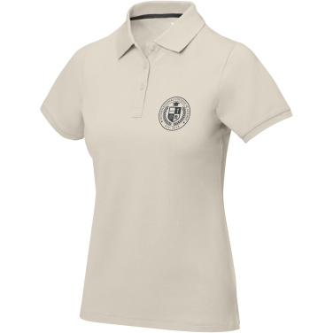 Logo trade promotional giveaways image of: Calgary short sleeve women's polo