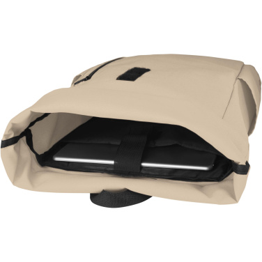Logotrade promotional giveaway picture of: Byron 15.6" GRS RPET roll-top backpack 18L