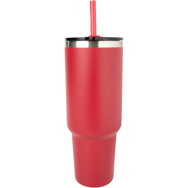 Logo trade promotional items picture of: Sydney 1200 ml copper vacuum insulated tumbler with straw