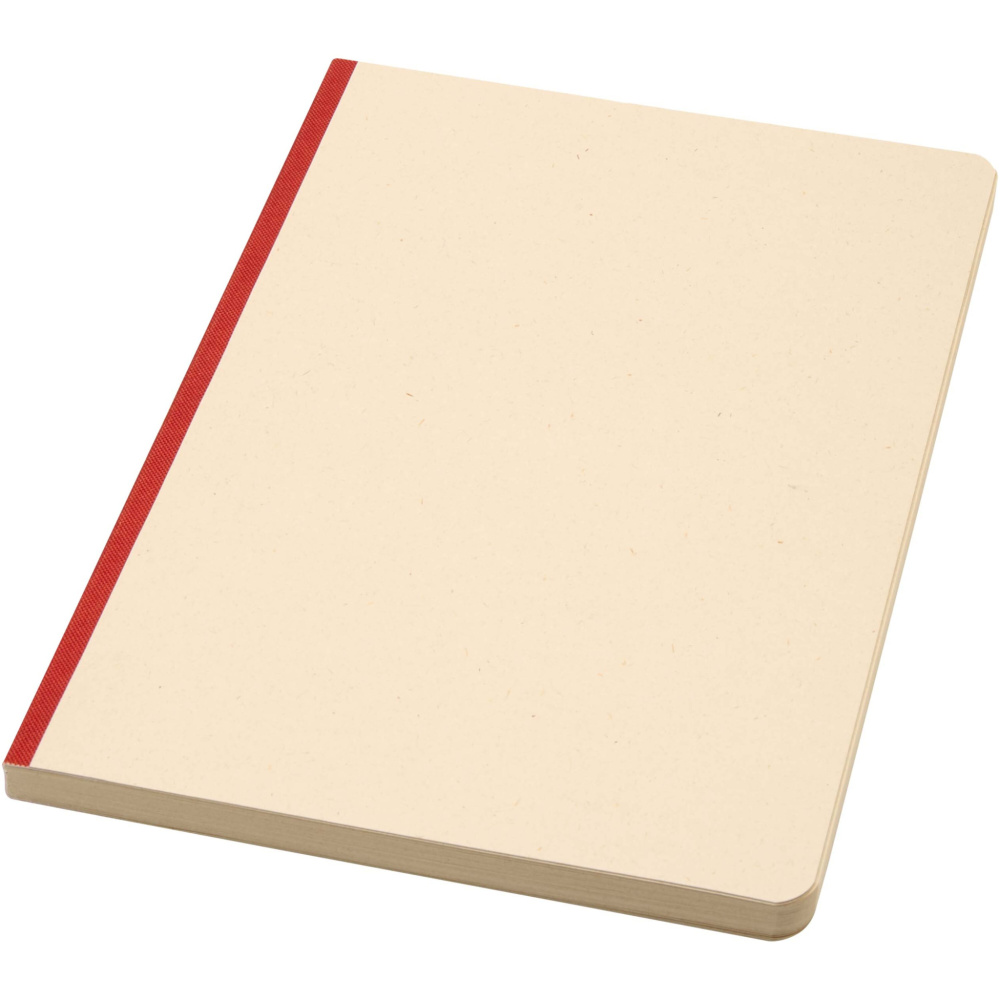 Logotrade promotional merchandise picture of: Liliana A5 sugarcane and RPET soft cover notebook